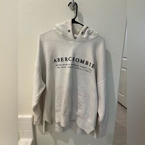 Abercrombie & Fitch Cream Hoodie
